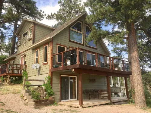 Summit Lodge- Relaxation with Spectacular Views of the Hills- 3 mi. to Deadwood~ - bañera