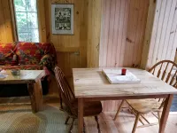 Northwoods Guest  Cabin & Porch Overlooking Private Woods and Stream - Chalets