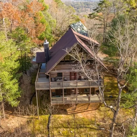 Kallithea ~ Modern rustic luxury on the peaceful side of the Smokies!