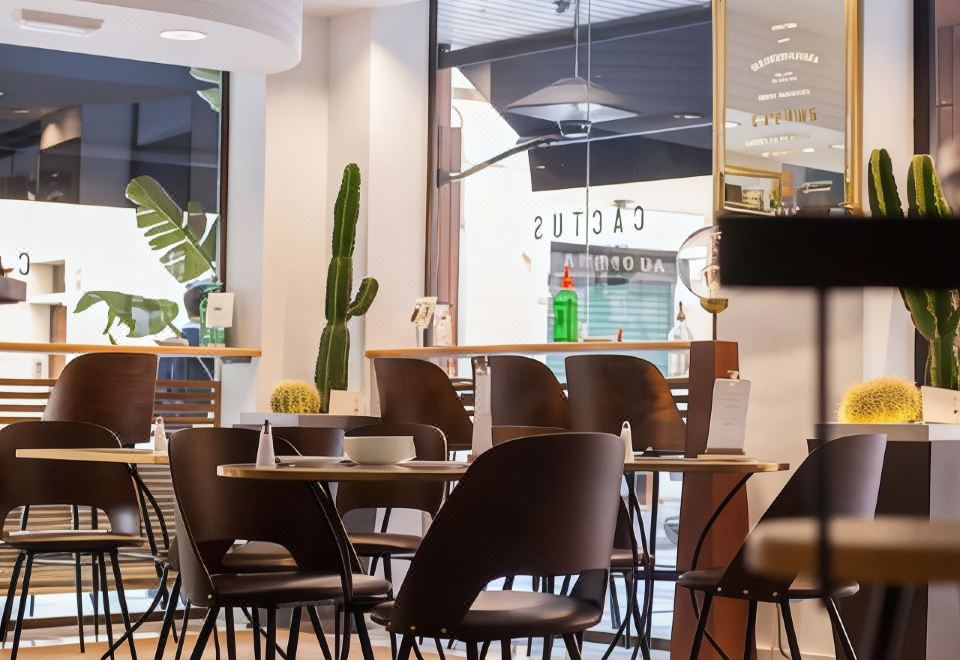 아파트호텔 마리아노 쿠비 객실 또는 주방