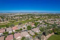 Golf Front Home with Mountain Views, Heated Pool, Fun Game Room, BBQ, VR Tour