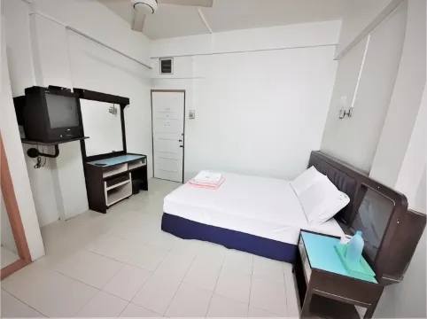 ห้องเตียงใหญ่ 1 เตียง (พัดลม)