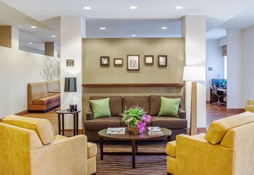 Sleep Inn & Suites 침실