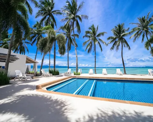 Lime N Soda Beachfront Resort Hotels near Thong Sala