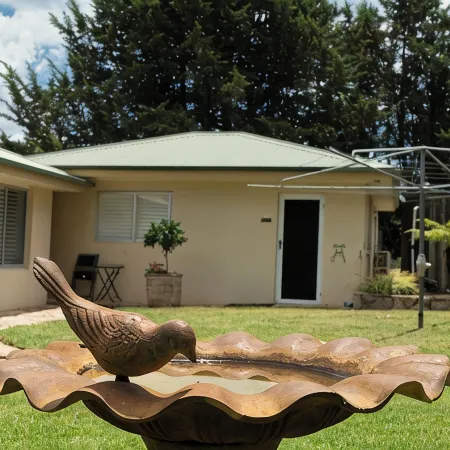 Studio at Beechworth next to the forest. Pet friendly but please let us know. .