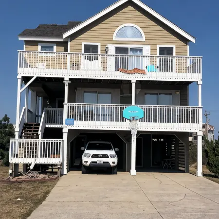5 Br Nags Head Second Row Beach House