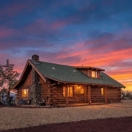 Mountain View Cabin Oasis near Smith Rock on Multi-acre Property, Dog-Friendly!