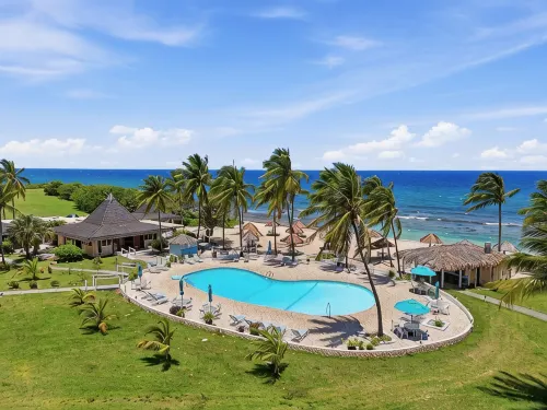 Ocean Front Blue Water Paradise