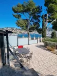 Facing the port, lovely studio on raised ground floor with large terrace, panoramic view - 2-Star