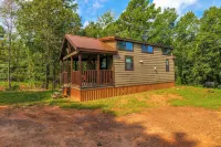 Barnwell Mountain Cabins #1: Cabin/tiny home w/loft in Gilmer across from BMRA