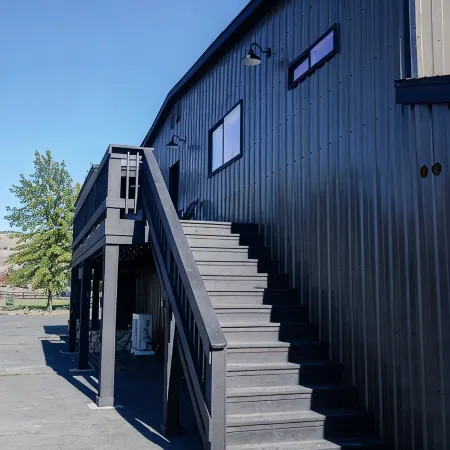 Modern Barndominuim on stunning 100 Acre Ranch