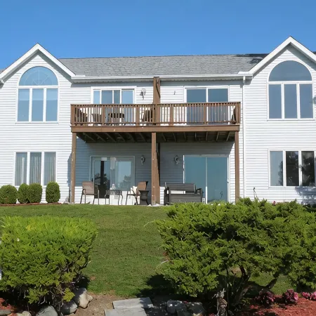 River Front,  Two story duplex with boat dock