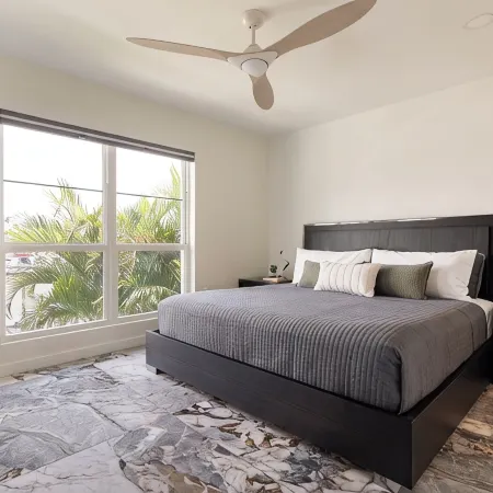 Stunning, fully renovated, waterfront, condo, heated pools, near beach