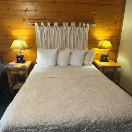 3 Crosslake ROMANTIC Log Cabin in the woods. Hot Tub & Wood Burning Fire Place.