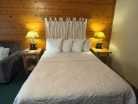 3 Crosslake ROMANTIC Log Cabin in the woods. Hot Tub & Wood Burning Fire Place. - Pools