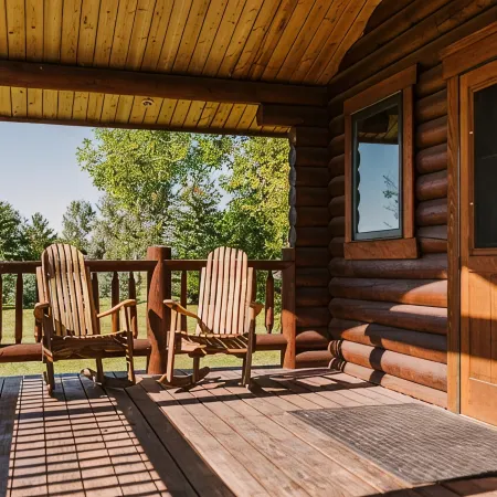 Grizzly Bear Cabin #7 at Gallatin Canyon Cabins
