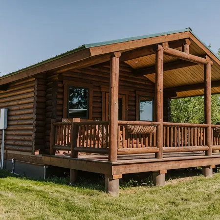 Grizzly Bear Cabin #7 at Gallatin Canyon Cabins