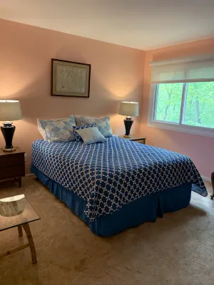 Bay view from Calvert Cliffs, Solomons Island & State Park nearby - 3-Star