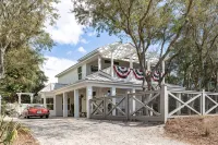 30A Home in Seacrest - Private Pool - Peak-A-Boo Ocean View 2 Min Walk to Beach - 5-Star