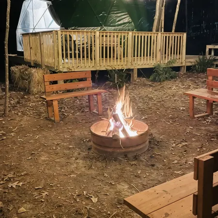Charlotte Glamping Dome- Fawn and Fern Hideaway