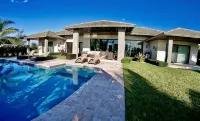 Luxury Water Front Villa Freeport Bahamas - piscine