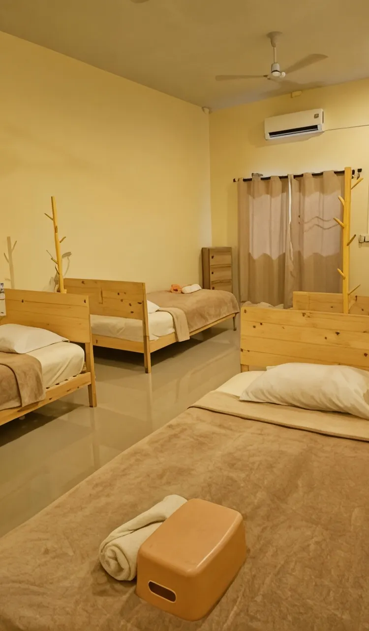 ห้องพักรวมชายหญิง