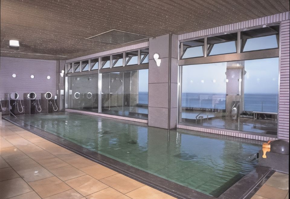 Kyo Oumi 료칸의 객실 내부 모습