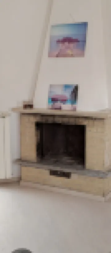 Sea view terrace 300 meters from the beach... and for the winter the fireplace.....