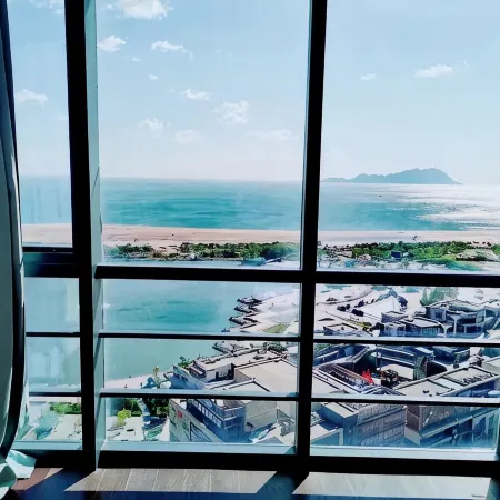 Water Cloud Biancheng Seaview Apartment (Mangrove Resort World City Balcony)