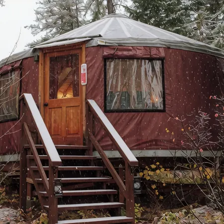 Brand New Yurts in the wilds of MT-Stay @ GNP like no other! 7mi. from W Glacier
