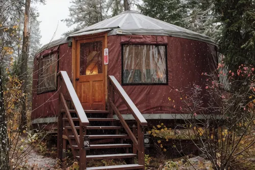 Brand New Yurts in the wilds of MT-Stay @ GNP like no other! 7mi. from W Glacier