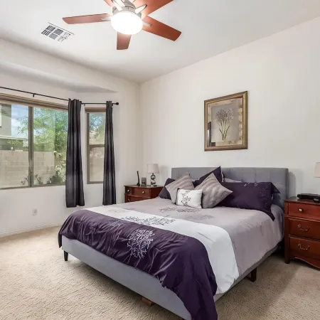 Lovely 3BR ranch home in Maricopa resort community w/ pools, courts, fitness ctr