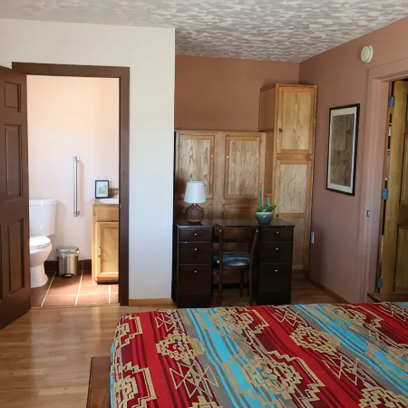 The Blue Crane Lodge is a beautiful 3-bdr house in the magical Mimbres Valley