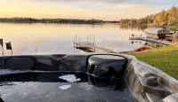 Cozy Lake Escape - Hot Tub, Sauna, Fire Pit, Kayak/Canoe & More - WiFi