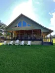 Cozy private cabin on 10 acres with 300+ feet of water front. Pet friendly.