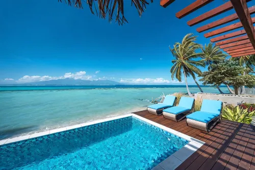 Tohora by Tahiti Homes 5-bedroom beachfront villa with swimming pool.