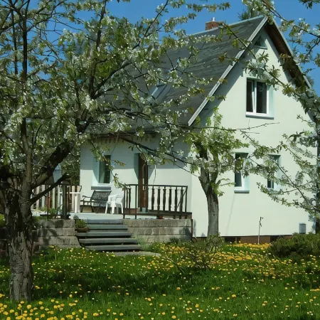 Comfortable holiday house, located in a big garden, few minutes to the centre