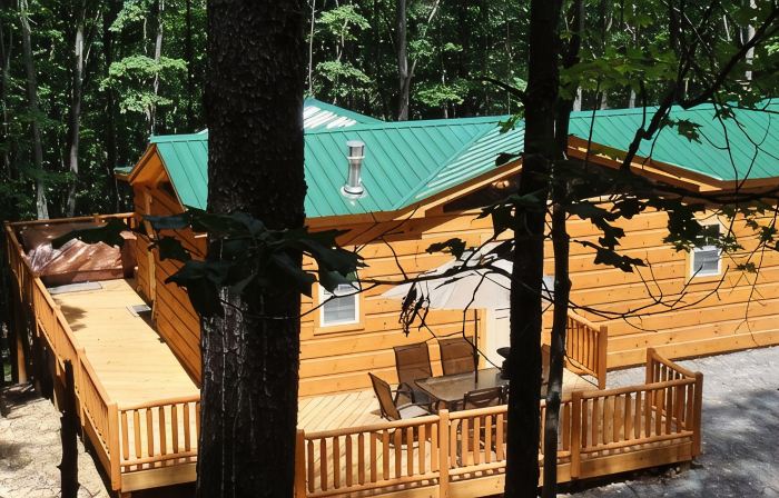 Private Log Cabin - Hot Tub, NEW SatelliteWi-Fi, Fireplace, Sm Pet Considered