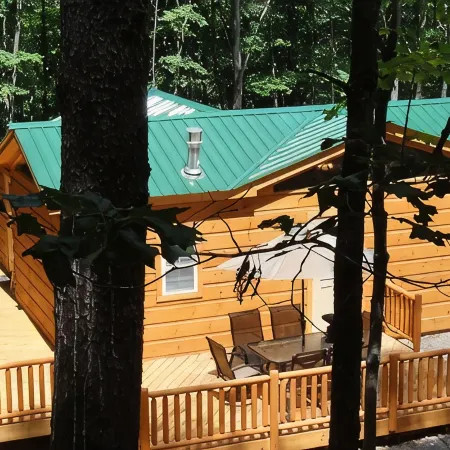Private Log Cabin - Hot Tub, NEW SatelliteWi-Fi, Fireplace, Sm Pet Considered