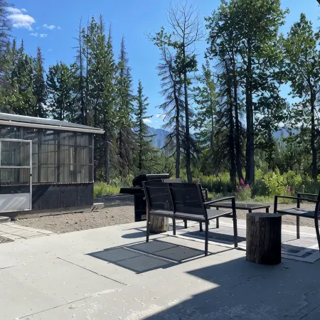Modern Rustic Cabin with Denali View