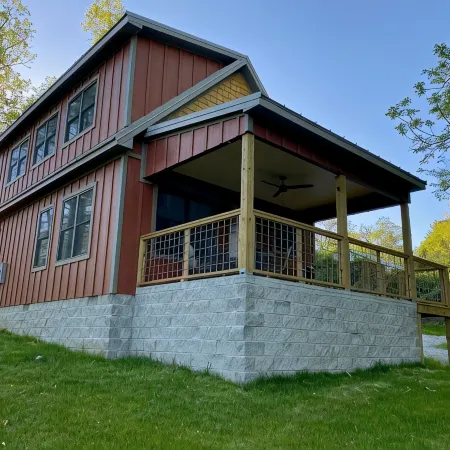 The Bright House is a newly constructed house in the Sewanee Village District.