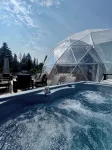 Lux Glacier Dome•Hot Tub•Sauna•Walk 2 FlatheadLake•45 mins from Glacier