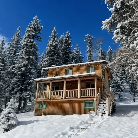 Iconic Mountain Cabin | River | Couples | Peaceful (pet-friendly)