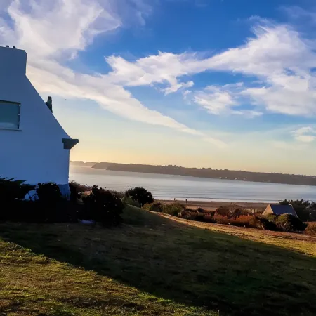 House beach Goulien at 600m, breathtaking views of the ocean