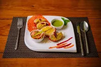 ルンビニ グリーン リゾート - 朝食