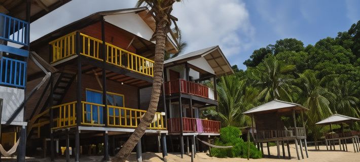 Beach Shack Chalet Hoteles en Rompin