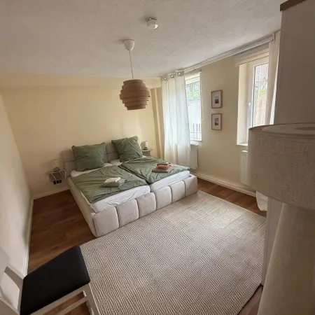 Our cozy Sea Buckthorn Suite 2 minutes walk to the sea