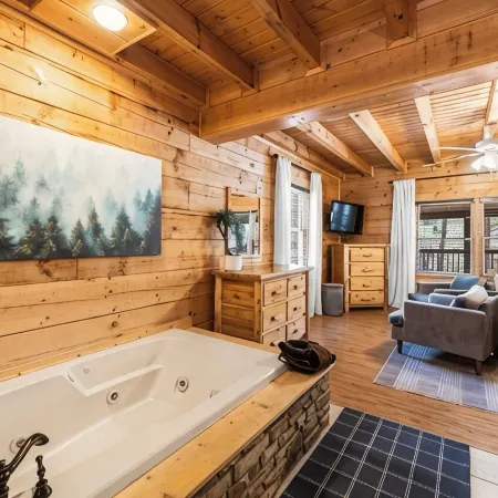 Kelly's Cozy Cabin-Beautiful 4 Bedroom-Eagle's Ridge-Near Parkway-Hot Tub-Games