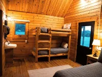 Charming cabin with loft, porch swing, AC, and WiFi on 295-acre peaceful retreat Hotels in Conway County