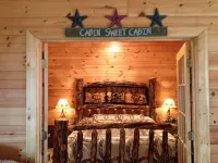 Cabin Dreams- Charming.  Romantic.   Jetted tub.  Screened porch.  10 min to SDC - Chalets